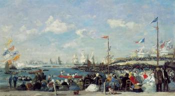 尤金 佈丹 Le Havre, the Regatta Festival